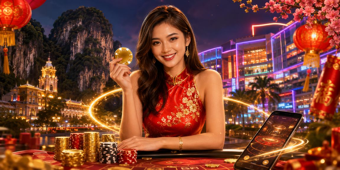Pemain di Ipoh menggunakan aplikasi kasino mudah alih untuk bermain poker dengan antara muka yang jelas
